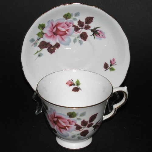 Queen Anne Pink Roses Teacup