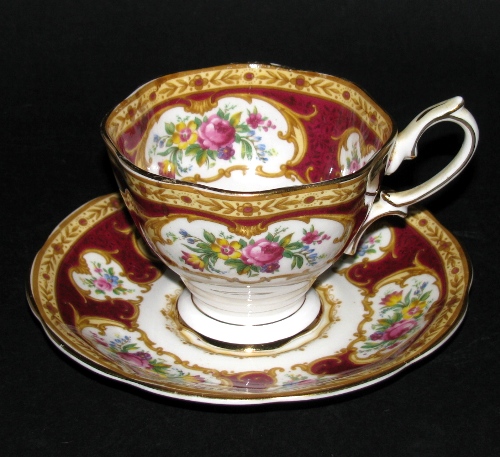  Lady Hamilton Teacup and Saucer