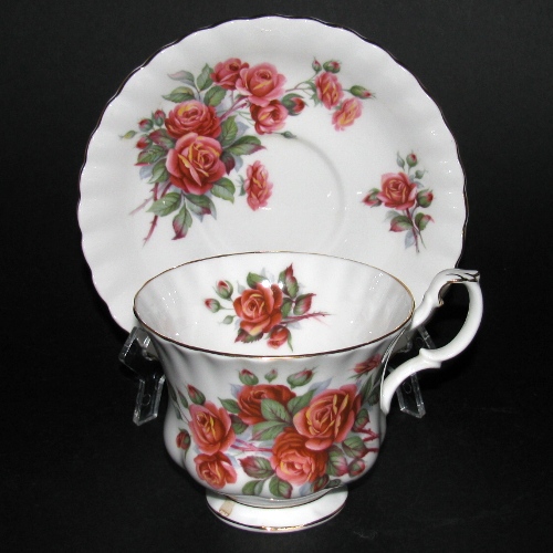Royal Albert Centennial Rose Teacup and Saucer
