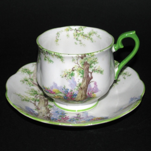 Royal Albert Greenwood Tree Teacup and Saucer