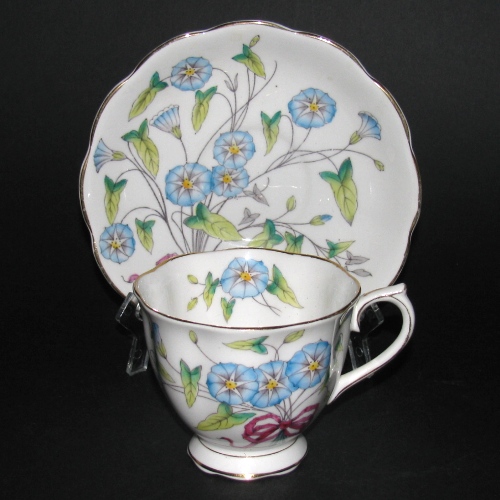 Royal Albert Morning Glory Teacup and Saucer