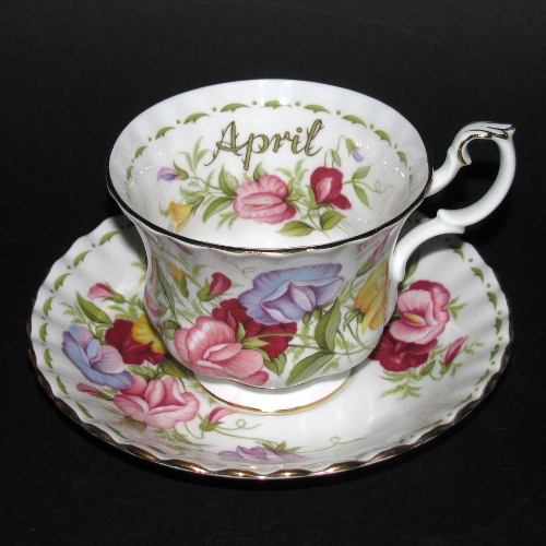 Royal Albert Sweet Pea Teacup and Saucer