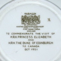 To Commemorate the Visit of Princess Elizabeth to Canada