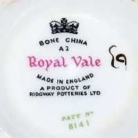 Royal Vale Ridgway Potteries