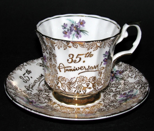 35th Anniversary Teacup