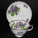 Violets Teacup