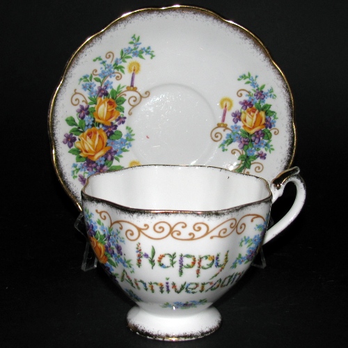 Happy Anniversary Teacup