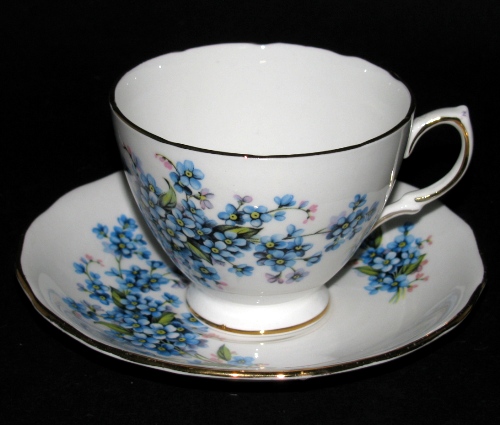 Forget Me Not Teacup