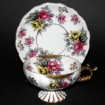 Japan Castle Pedestal Teacup