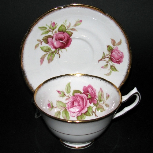 Collingwood Red Roses Teacup and Saucer