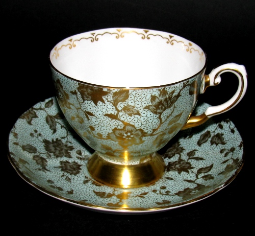 Gold Teacup