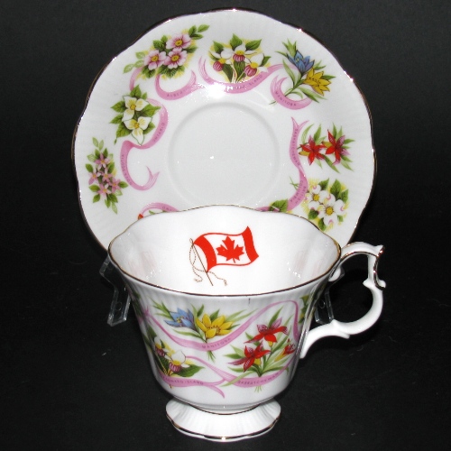 Royal Albert Canada Emblems Tea Cup
