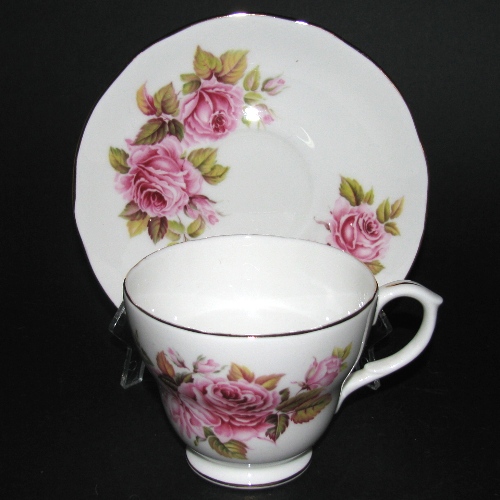 Duchess Pink Roses Teacup