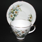 White Flowers Teacup