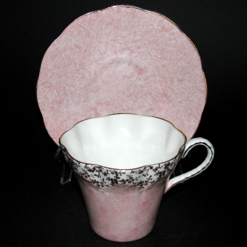Pink Gilt Teacup