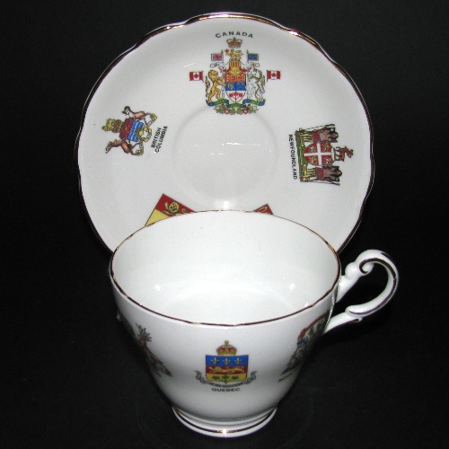 Royal Darwood Provincial Emblems Teacup