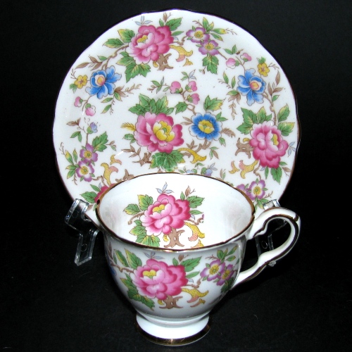 Royal Stafford Rochester Demitasse Teacup and Saucer