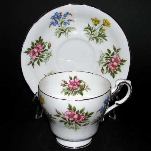 Paragon English Flowers Teacup and Saucer