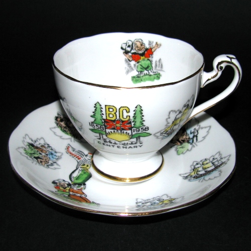 Roslyn BC Centenary Teacup and Saucer