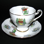 British Columbia Centenary Teacup