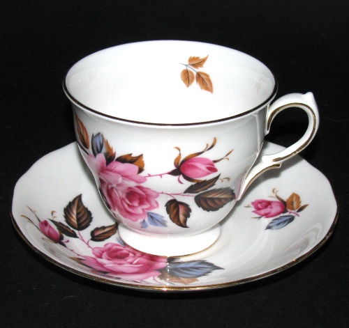 Royal Vale Pink Rose Teacup
