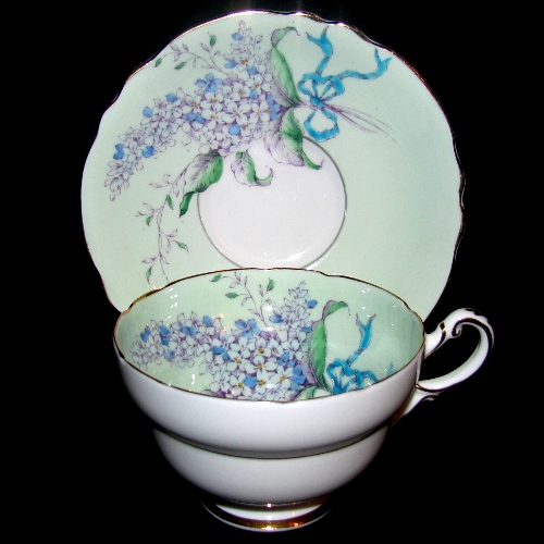 Paragon Lilac Teacup and Saucer