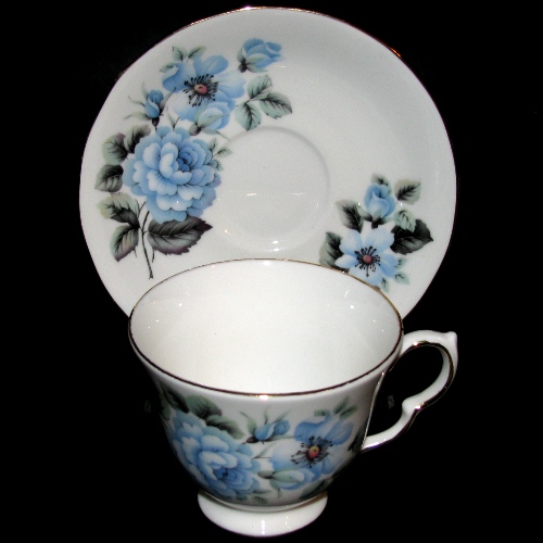 Queen Anne Poppies Peonies Teacup