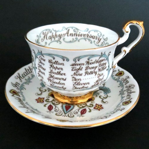 Happy Anniversary Teacup