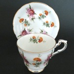 Orchids Chrysanthemums Teacup