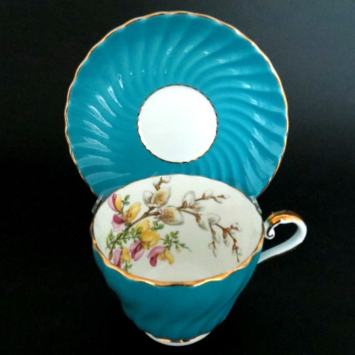 Aynsley Pussy Willow Teacup