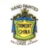 Hand Painted Trimont China Occupied Japan