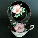 Shafford Black Teacup