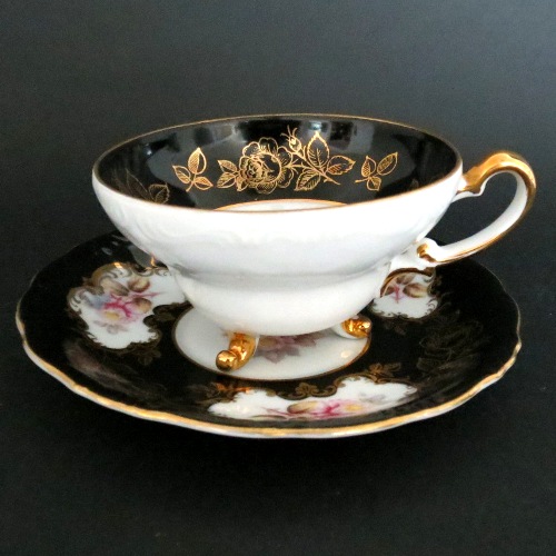 Black Footed Japan Teacup