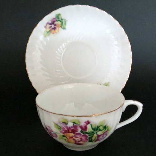 Japan Floral Bouquet Teacup