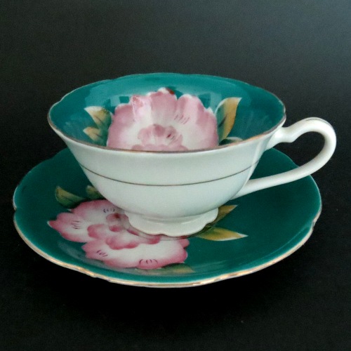 Japan Pink Flower Teacup