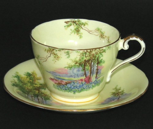 Teacup with Trees