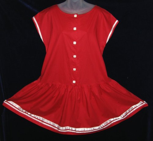 Laura Ashley Red Ribbon Dress