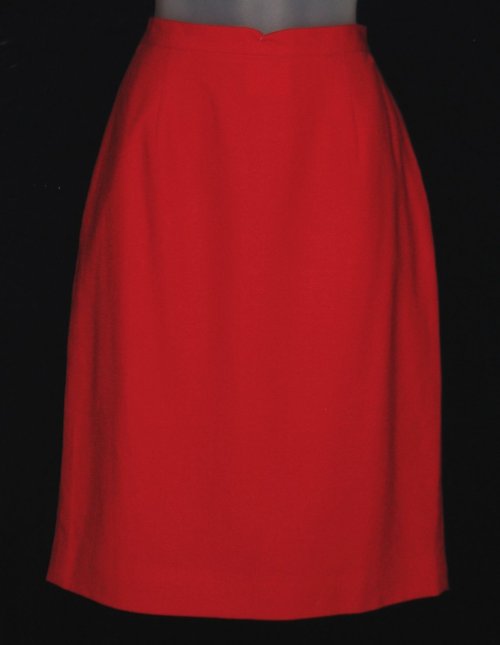 Christian Dior Red Skirt