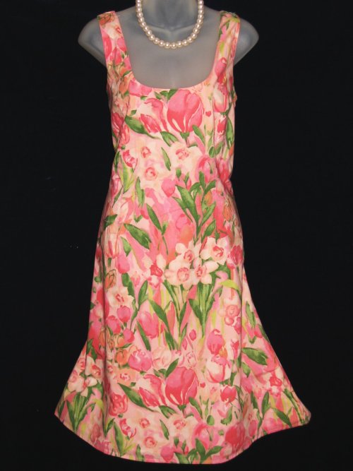 Tommy Hilfiger Pink Halter Sun Dress