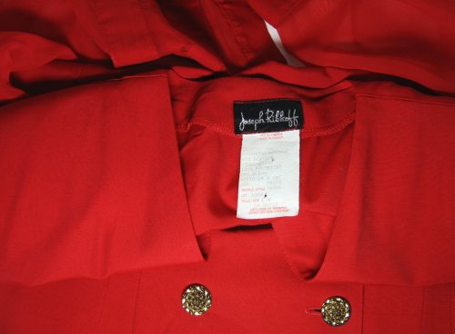 Ribkoff Tag on Red Dress