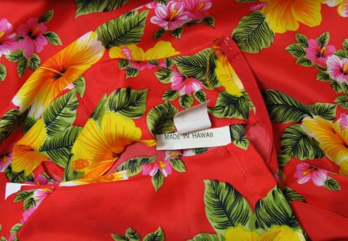 Made in Hawaii on Hawaiian Muumuu