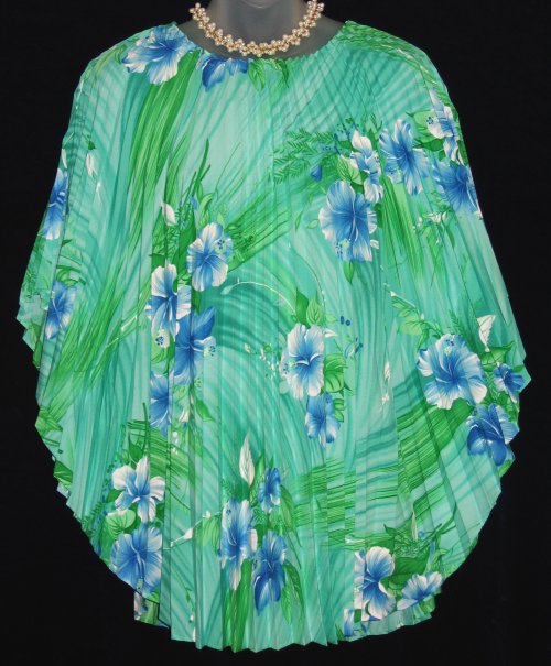 Royal Hawaiian Pleated Topper Blouse