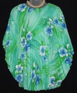 Royal Hawaiian Pleated Blouse