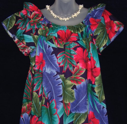 Colorful Hilo Hattie Muumuu