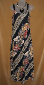 Hilo Hattie Long Halter Dress