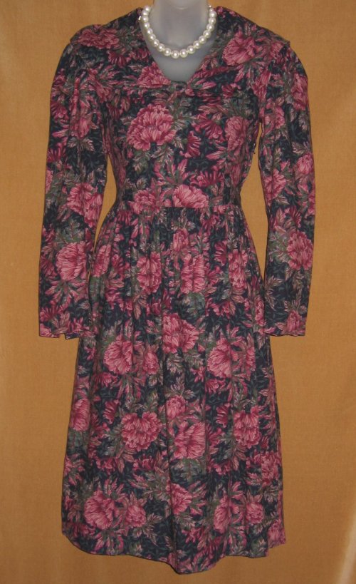 Laura Ashley Full Sweep Classic Floral Dress