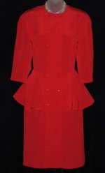 Joseph Ribkoff Red Suit Dress