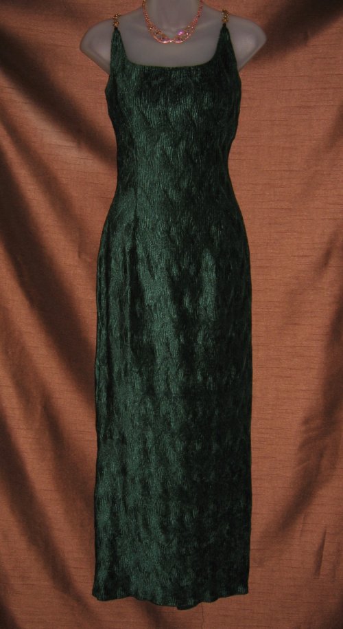 Jessica McClintock GUNNE SAX Green Gown Dress