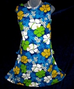 Hukilau Flower Power Hawaii Dress