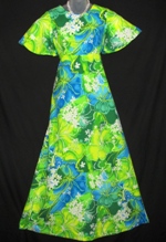 Hukilau Blue Green Floral